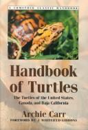 Cover of: Handbook of turtles by Archie Fairly Carr, Archie Fairly Carr