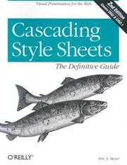 Cascading Style Sheets by Eric A. Meyer, Estelle Weyl