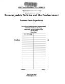 Cover of: Economywide policies and the environment: lessons from experience