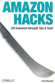 Cover of: Amazon Hacks by Paul Bausch