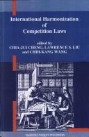 Cover of: International harmonization of competition laws