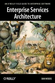 Cover of: Enterprise services architecture by Dan Woods