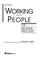 Cover of: Working with people