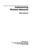 Cover of: Implementing wireless networks