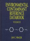 Cover of: Environmental contaminantreference databook