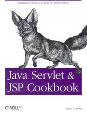 Cover of: Java servlet and JSP cookbook