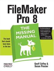 Cover of: FileMaker Pro 8 by Geoff Coffey, Susan Prosser, Geoff Coffey, Susan Prosser