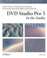 Cover of: DVD Studio Pro 3 In The Studio by Marc Loy