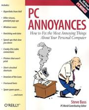 PC annoyances by Bass, Steve., Stephen J. Bass