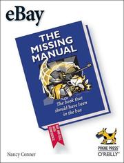 Cover of: eBay: The Missing Manual