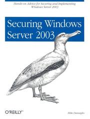Cover of: Securing Windows Server 2003