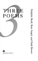 Cover of: Three poems