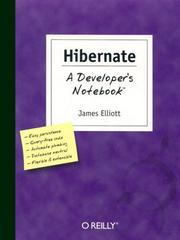 Cover of: Hibernate | James Elliott