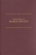Cover of: Critical essays on Seamus Heaney