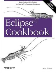 Eclipse cookbook by Steven Holzner