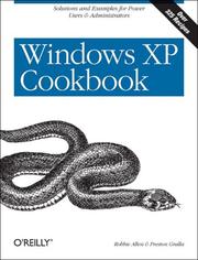Cover of: Windows XP Cookbook