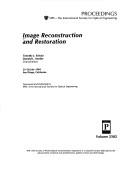 Cover of: Image reconstruction and restoration: 25-26 July 1994, San Diego, California