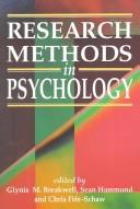 Cover of: Research methods in psychology