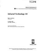 Cover of: Infrared technology XX: 25-28 July 1994, San Diego, California