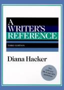 Cover of: A writer's reference by Diana Hacker