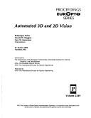 Cover of: Automated 3D and 2D vision: 21-24 June 1994, Frankfurt, FRG