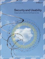 Cover of: Security and Usability by Lorrie Faith Cranor, Simson Garfinkel