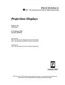 Cover of: Projection displays: 8-10 February 1995, San Jose, California