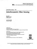 Cover of: Interferometric fiber sensing: Interferometry '94, 16-20 May, 1994, Warsaw, Poland