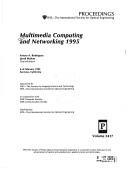 Cover of: Multimedia computing and networking 1995: 6-8 February 1995, San Jose, California
