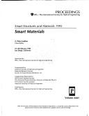 Cover of: Smart structures and materials 1995. | 