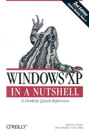 Cover of: Windows XP in a Nutshell
