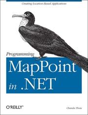 Cover of: Programming MapPoint in .NET (Programming)