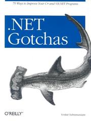 Cover of: .NET Gotchas by Venkat Subramaniam