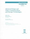Cover of: Advanced image and video communications and storage technologies: 20-23 March 1995, Amsterdam, The Netherlands