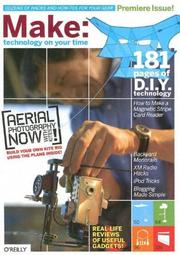 Cover of: MAKE: Technology on Your Time Vol. 1 (Make: Technology on Your Time)