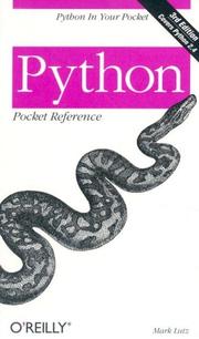 Cover of: Python by Mark Lutz