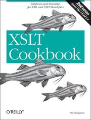 Cover of: XSLT Cookbook by Sal Mangano