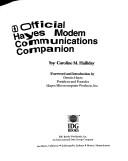 Cover of: Official Hayes modem communications companion