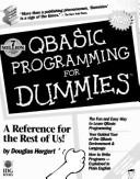 Cover of: QBasic programming for dummies