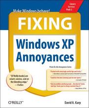 Cover of: Fixing Windows XP Annoyances