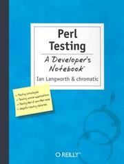 Cover of: Perl Testing: A Developer's Notebook