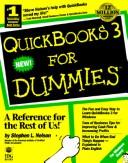 Cover of: QuickBooks 3 for dummies