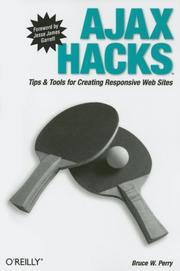 Cover of: Ajax Hacks by Bruce Perry