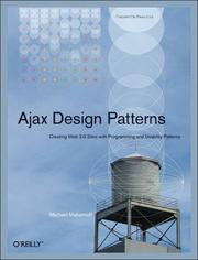 Cover of: Ajax Design Patterns