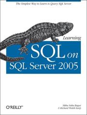 Cover of: Learning SQL on SQL Server 2005 (Learning)