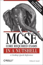 Cover of: MCSE Core Required Exams in a Nutshell: The required 70: 290, 291, 293 and 294 Exams (In a Nutshell (O'Reilly))