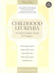 Cover of: Childhood Leukemia by Nancy Keene, Nancy Keene