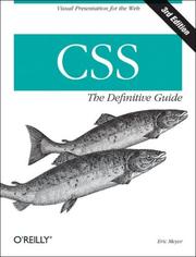 Cover of: CSS by Eric Meyer