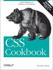 CSS Cookbook by Christopher Schmitt