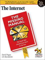 Cover of: The Internet by J. D. Biersdorfer, David Pogue
